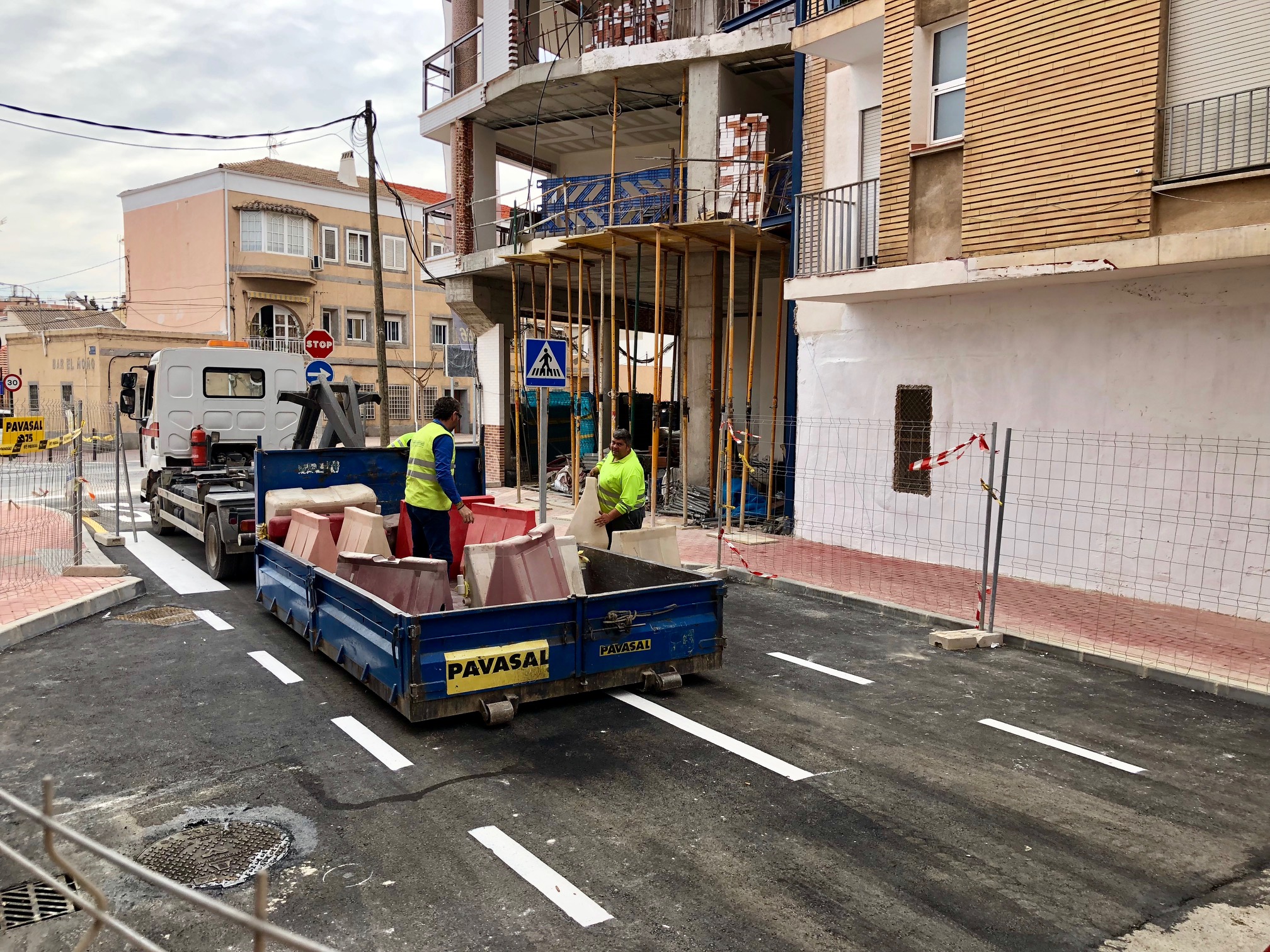 Mañana se abre al tráfico la nueva conexión entre el barrio de El Carmen y el Infante